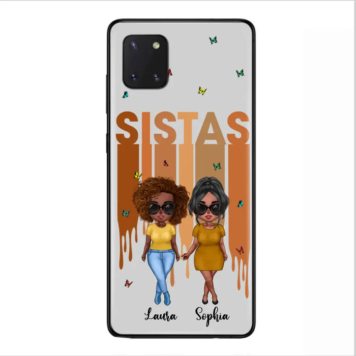 Personalized Best Friends Phone Case - Up to 5 Girls - Gift Idea For Sisters/Besties - Case For iPhone/Samsung