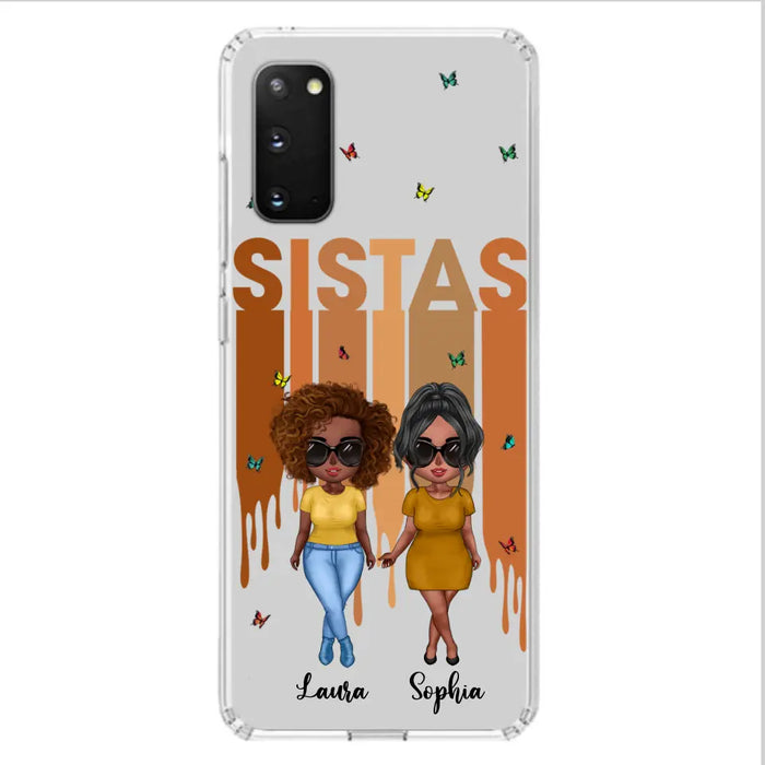 Personalized Best Friends Phone Case - Up to 5 Girls - Gift Idea For Sisters/Besties - Case For iPhone/Samsung