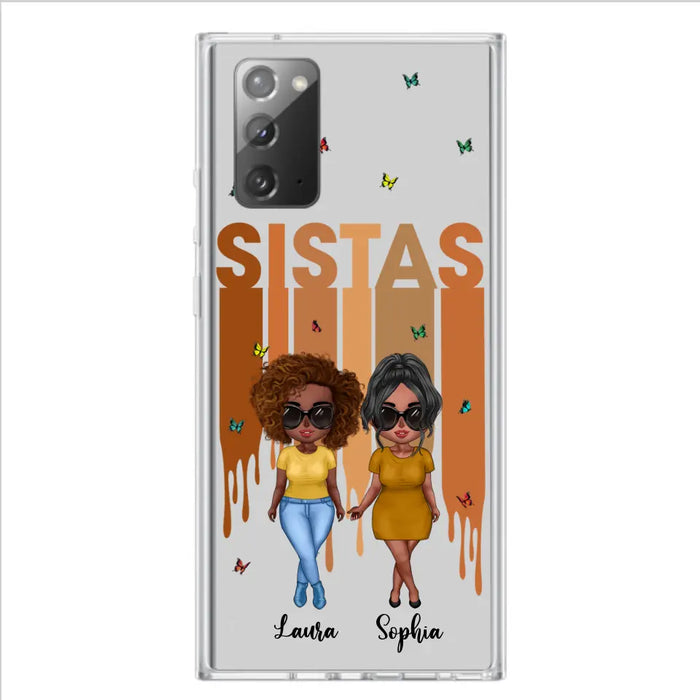 Personalized Best Friends Phone Case - Up to 5 Girls - Gift Idea For Sisters/Besties - Case For iPhone/Samsung