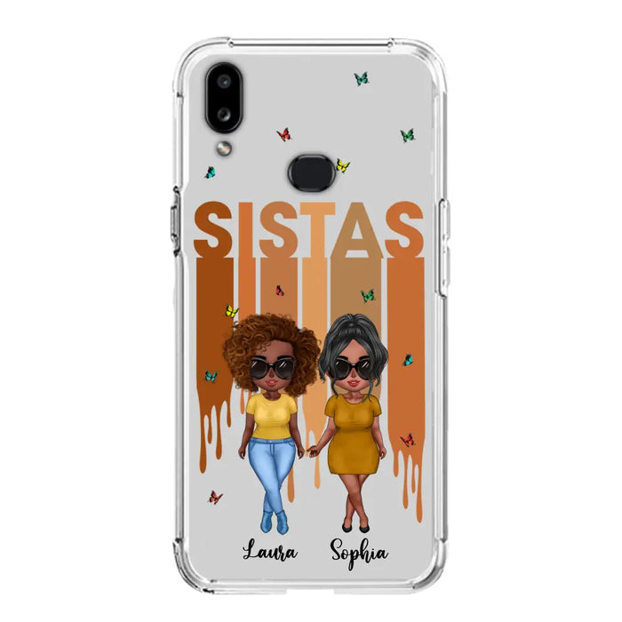 Personalized Best Friends Phone Case - Up to 5 Girls - Gift Idea For Sisters/Besties - Case For iPhone/Samsung