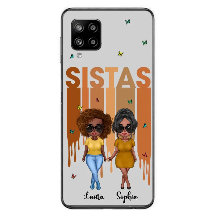 Personalized Best Friends Phone Case - Up to 5 Girls - Gift Idea For Sisters/Besties - Case For iPhone/Samsung