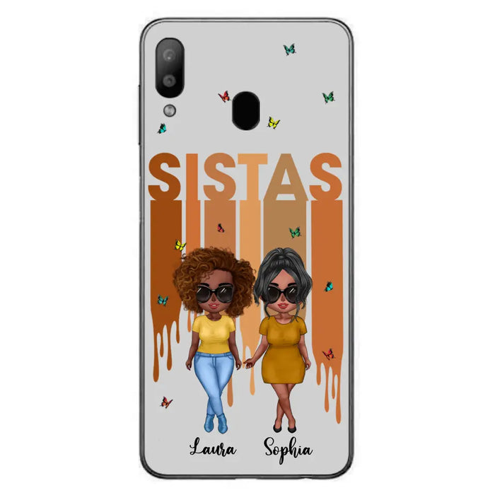 Personalized Best Friends Phone Case - Up to 5 Girls - Gift Idea For Sisters/Besties - Case For iPhone/Samsung