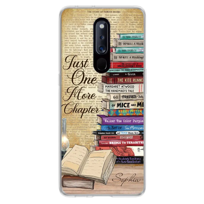 Custom Personalized Reading Book Phone Case - Gift Idea For Book Lovers - Just One More Chapter Case For Xiaomi/ Oppo/ Huawei