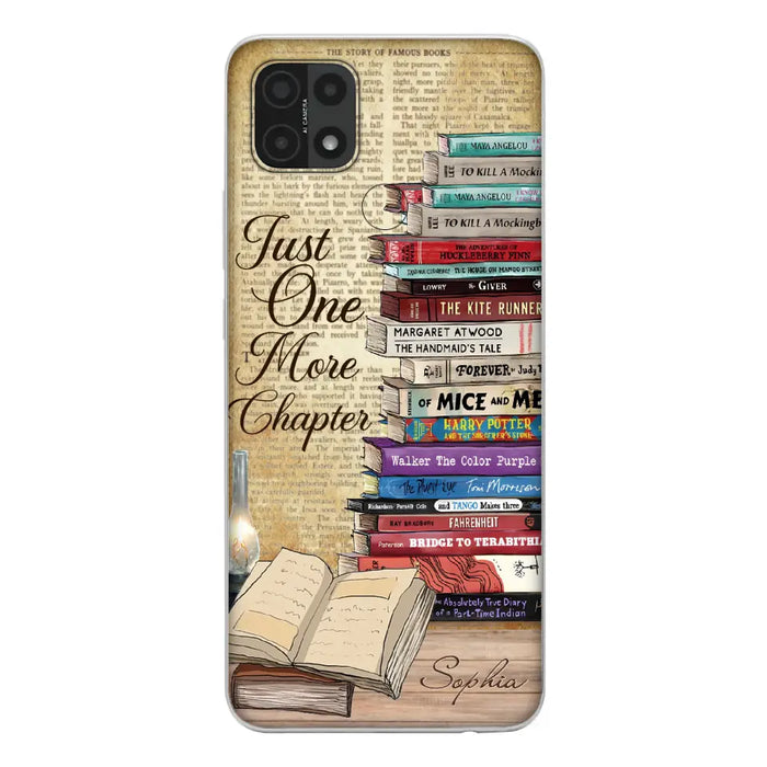Custom Personalized Reading Book Phone Case - Gift Idea For Book Lovers - Just One More Chapter Case For Xiaomi/ Oppo/ Huawei