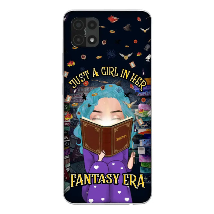 Custom Personalized Reading Book Phone Case - Gift Idea For Book Lovers - Just A Girl In Her Fantasy Era - Case For Xiaomi/ Oppo/ Huawei