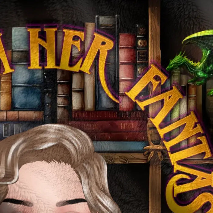 Personalized Fantasy Reading Book Quilt/Fleece Throw Blanket - Gift Idea For Book Lovers - Just A Girl In Her Fantasy Era