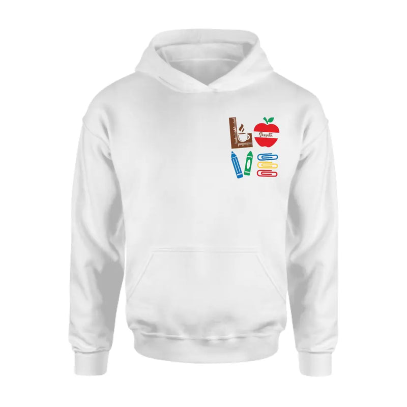 Personalized Teacher Shirt/Hoodie - Gift Idea For Teacher/Back To School