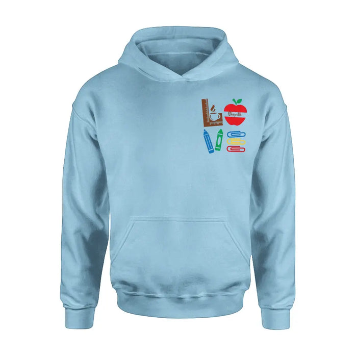 Personalized Teacher Shirt/Hoodie - Gift Idea For Teacher/Back To School