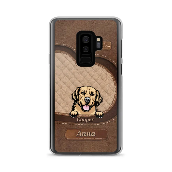 Custom Personalized Dog Phone Case - Gift Idea For Dog Lovers - Case For iPhone And Samsung