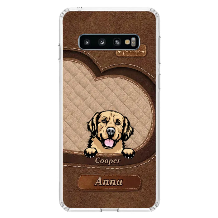 Custom Personalized Dog Phone Case - Gift Idea For Dog Lovers - Case For iPhone And Samsung