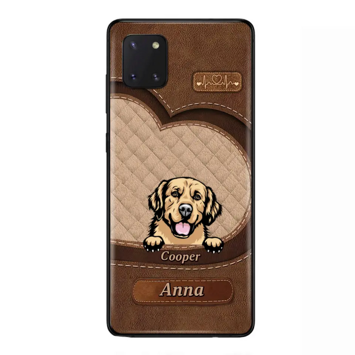 Custom Personalized Dog Phone Case - Gift Idea For Dog Lovers - Case For iPhone And Samsung