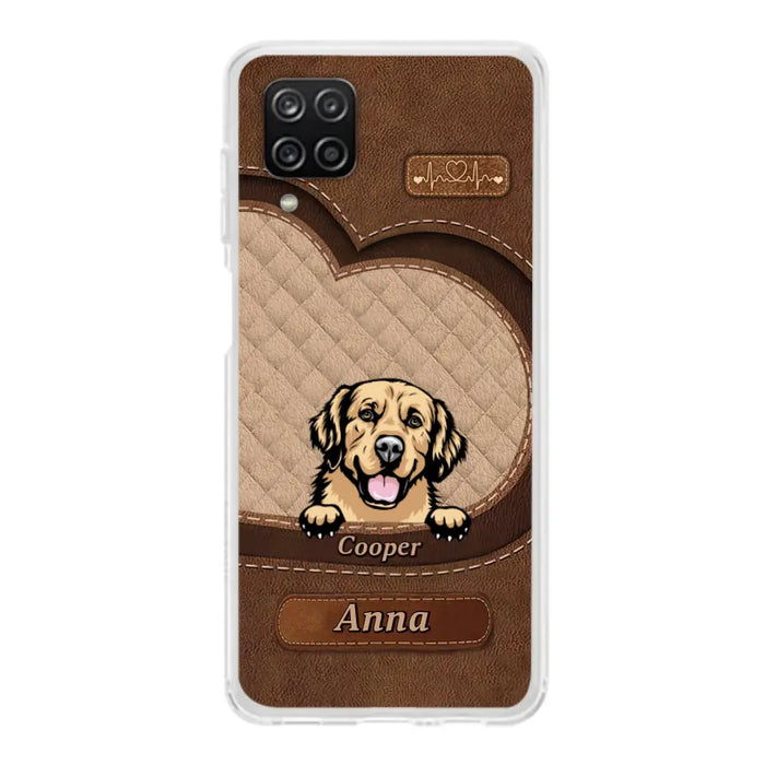 Custom Personalized Dog Phone Case - Gift Idea For Dog Lovers - Case For iPhone And Samsung