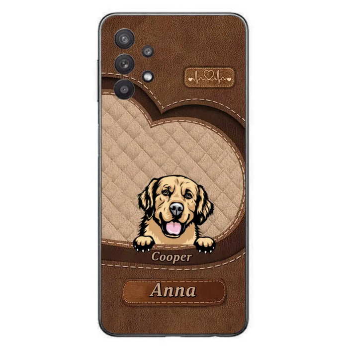 Custom Personalized Dog Phone Case - Gift Idea For Dog Lovers - Case For iPhone And Samsung