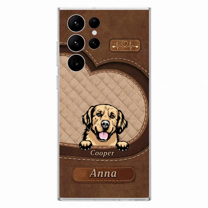 Custom Personalized Dog Phone Case - Gift Idea For Dog Lovers - Case For iPhone And Samsung