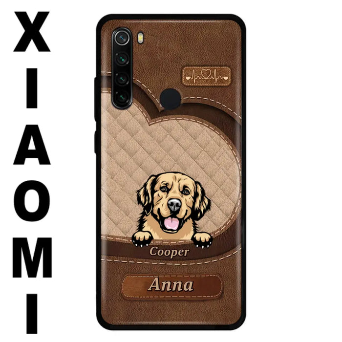 Custom Personalized Dog Phone Case - Gift Idea For Dog Lovers - Case For Xiaomi, Oppo, Huawei