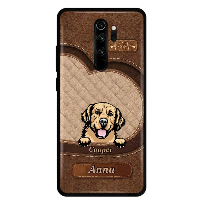 Custom Personalized Dog Phone Case - Gift Idea For Dog Lovers - Case For Xiaomi, Oppo, Huawei