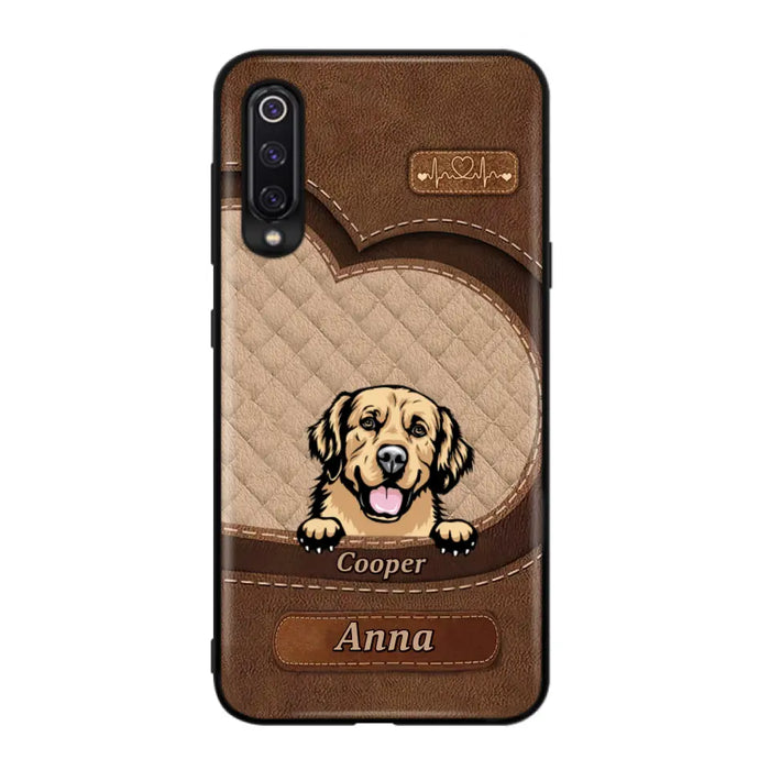 Custom Personalized Dog Phone Case - Gift Idea For Dog Lovers - Case For Xiaomi, Oppo, Huawei