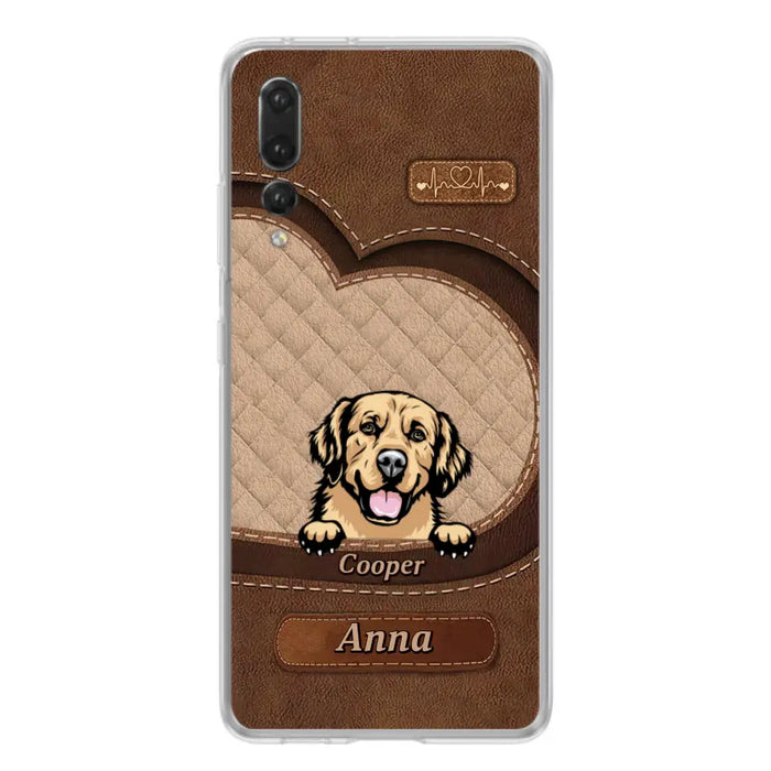 Custom Personalized Dog Phone Case - Gift Idea For Dog Lovers - Case For Xiaomi, Oppo, Huawei