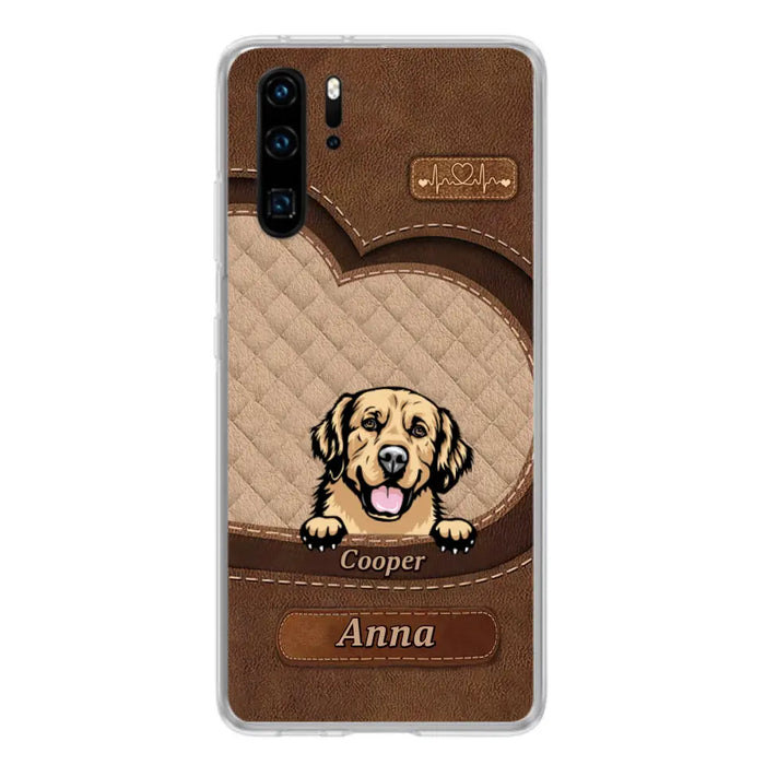 Custom Personalized Dog Phone Case - Gift Idea For Dog Lovers - Case For Xiaomi, Oppo, Huawei