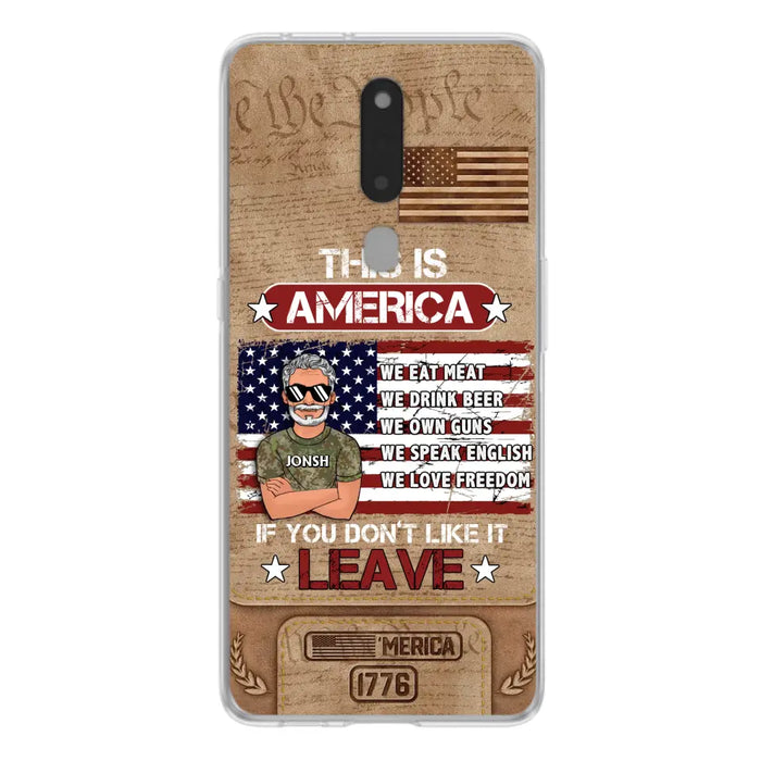 Custom Personalized Veteran Phone Case - Gift Idea For Veteran/ Daughter - This Is America - Case For Xiaomi/ Oppo/ Huawei