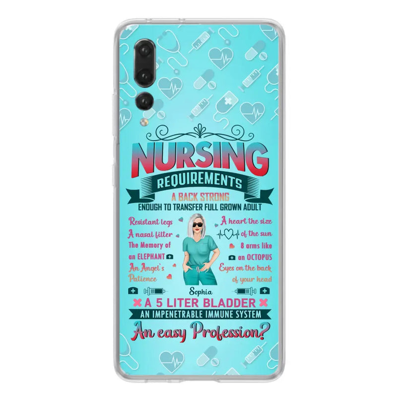 Custom Personalized Nurse Xiaomi/ Oppo/ Huawei Phone Case - Gift Idea For Nurse - Nursing Requirements