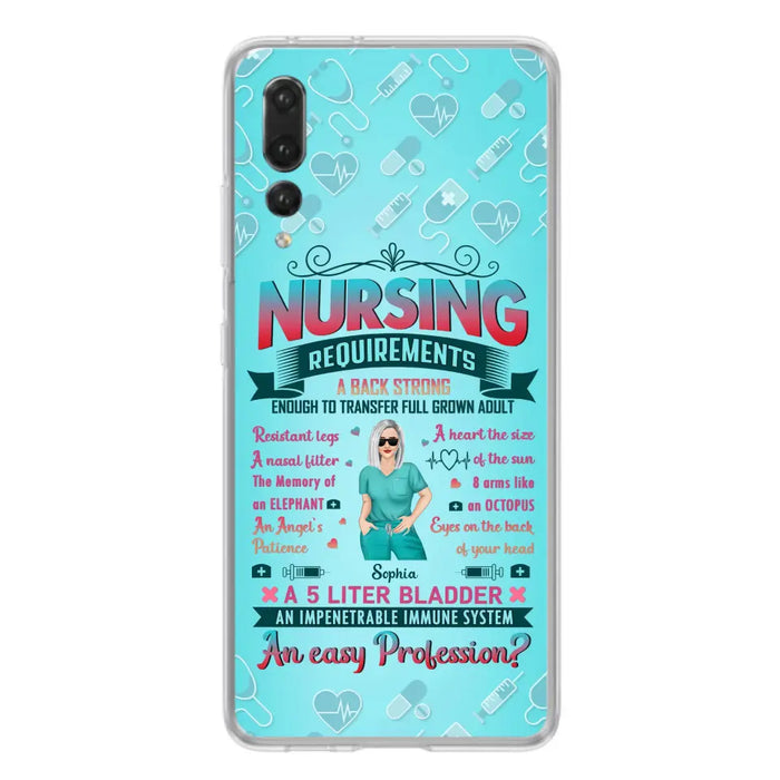 Custom Personalized Nurse Xiaomi/ Oppo/ Huawei Phone Case - Gift Idea For Nurse - Nursing Requirements