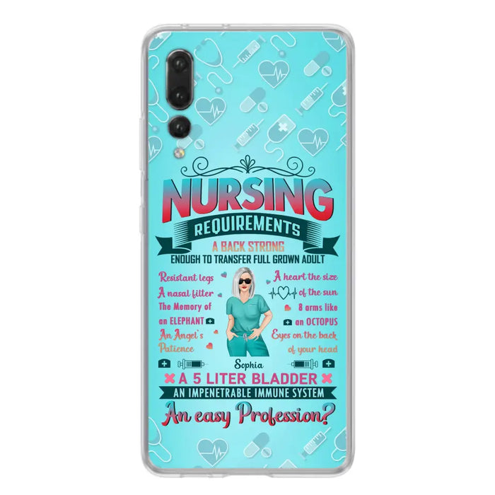 Custom Personalized Nurse Xiaomi/ Oppo/ Huawei Phone Case - Gift Idea For Nurse - Nursing Requirements