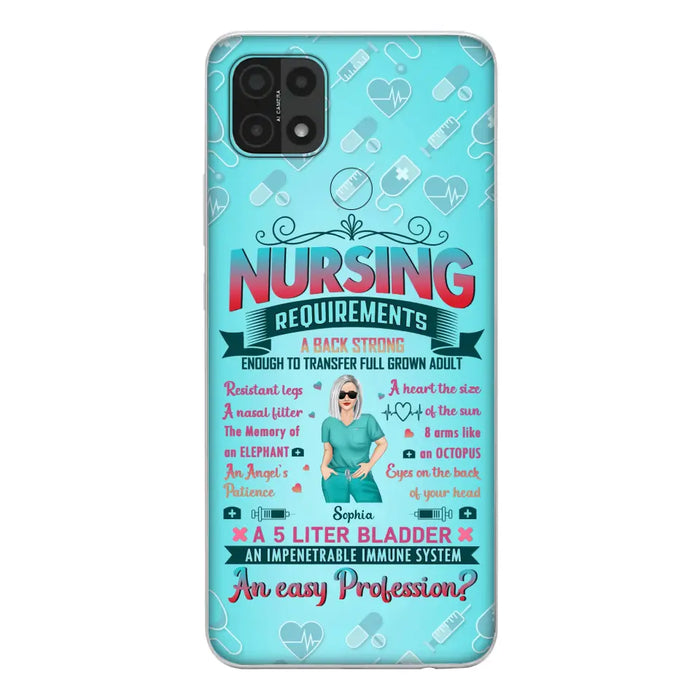 Custom Personalized Nurse Xiaomi/ Oppo/ Huawei Phone Case - Gift Idea For Nurse - Nursing Requirements