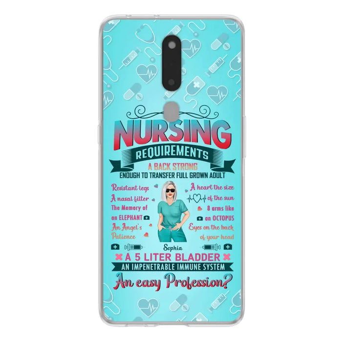 Custom Personalized Nurse Xiaomi/ Oppo/ Huawei Phone Case - Gift Idea For Nurse - Nursing Requirements