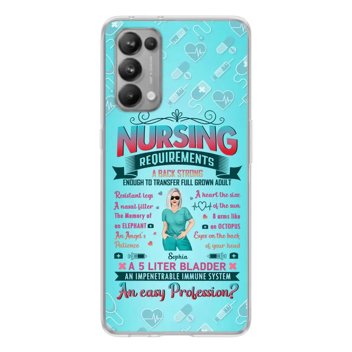 Custom Personalized Nurse Xiaomi/ Oppo/ Huawei Phone Case - Gift Idea For Nurse - Nursing Requirements