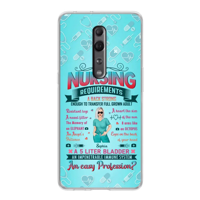 Custom Personalized Nurse Xiaomi/ Oppo/ Huawei Phone Case - Gift Idea For Nurse - Nursing Requirements