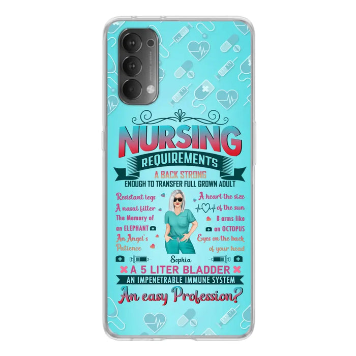 Custom Personalized Nurse Xiaomi/ Oppo/ Huawei Phone Case - Gift Idea For Nurse - Nursing Requirements