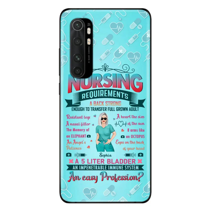 Custom Personalized Nurse Xiaomi/ Oppo/ Huawei Phone Case - Gift Idea For Nurse - Nursing Requirements