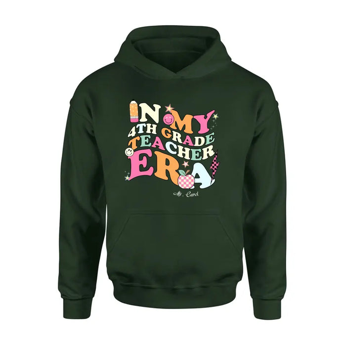 Personalized Teacher T-shirt/Long Sleeve/Sweatshirt/Hoodie - Teacher/Back To School Gift Idea - In My Teacher Era