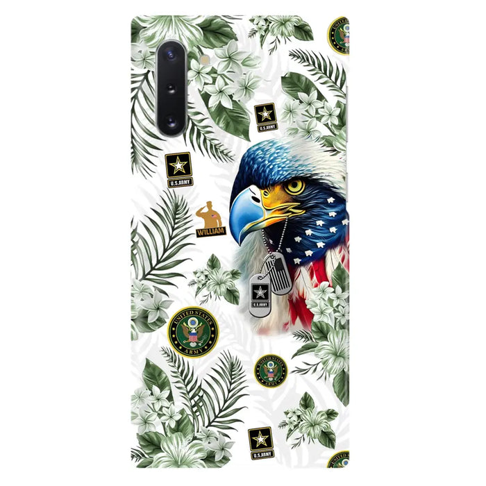 Custom Personalized Veteran Hawaii Phone Case - Gift Idea For Veteran - Case For iPhone/ Samsung