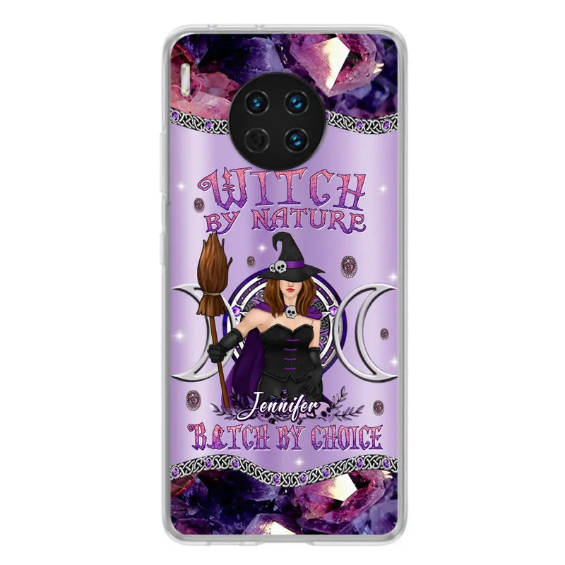 Personalized Sparkling Witch Phone Case - Halloween Gift Idea - Witch By Birth - Case For Xiaomi/ Oppo/ Huawei