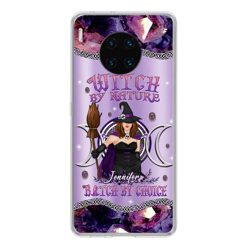 Personalized Sparkling Witch Phone Case - Halloween Gift Idea - Witch By Birth - Case For Xiaomi/ Oppo/ Huawei