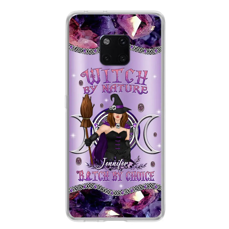 Personalized Sparkling Witch Phone Case - Halloween Gift Idea - Witch By Birth - Case For Xiaomi/ Oppo/ Huawei