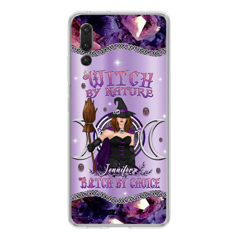 Personalized Sparkling Witch Phone Case - Halloween Gift Idea - Witch By Birth - Case For Xiaomi/ Oppo/ Huawei
