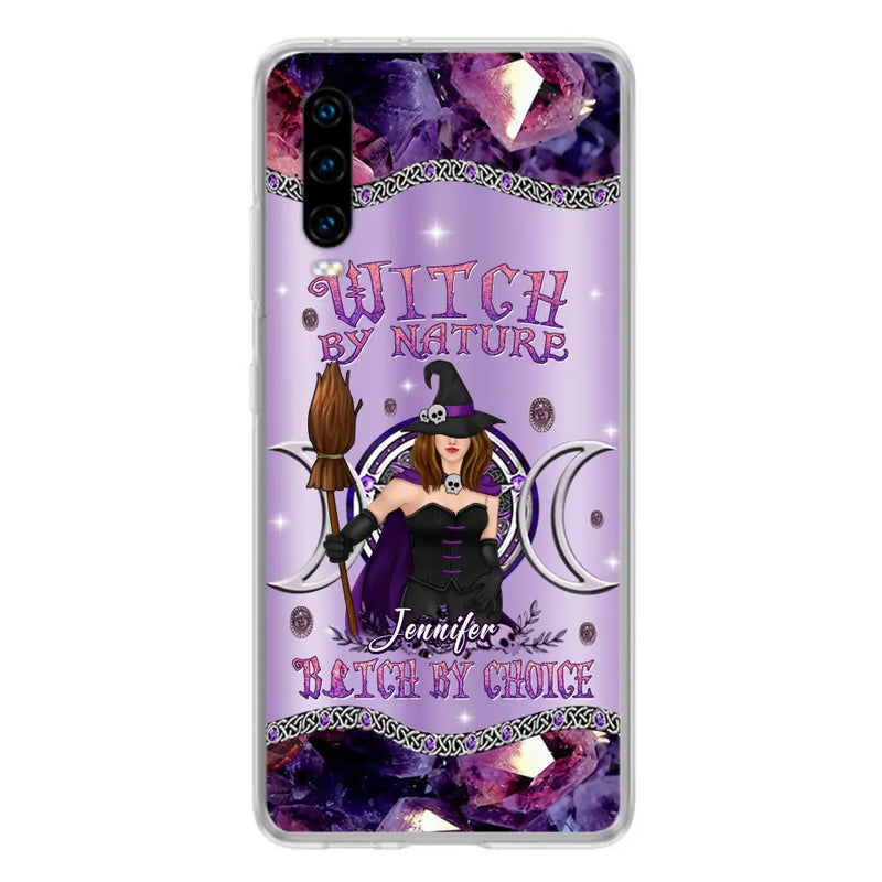 Personalized Sparkling Witch Phone Case - Halloween Gift Idea - Witch By Birth - Case For Xiaomi/ Oppo/ Huawei