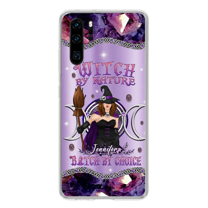 Custom Personalized Sparkling Witch Phone Case - Halloween Gift Idea - Witch By Birth - Case For Xiaomi/ Oppo/ Huawei