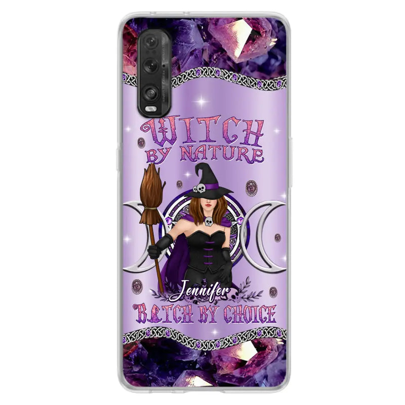 Personalized Sparkling Witch Phone Case - Halloween Gift Idea - Witch By Birth - Case For Xiaomi/ Oppo/ Huawei