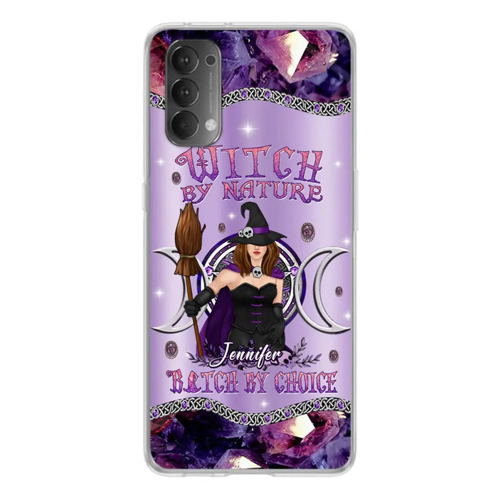 Custom Personalized Sparkling Witch Phone Case - Halloween Gift Idea - Witch By Birth - Case For Xiaomi/ Oppo/ Huawei