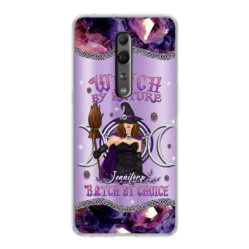 Personalized Sparkling Witch Phone Case - Halloween Gift Idea - Witch By Birth - Case For Xiaomi/ Oppo/ Huawei
