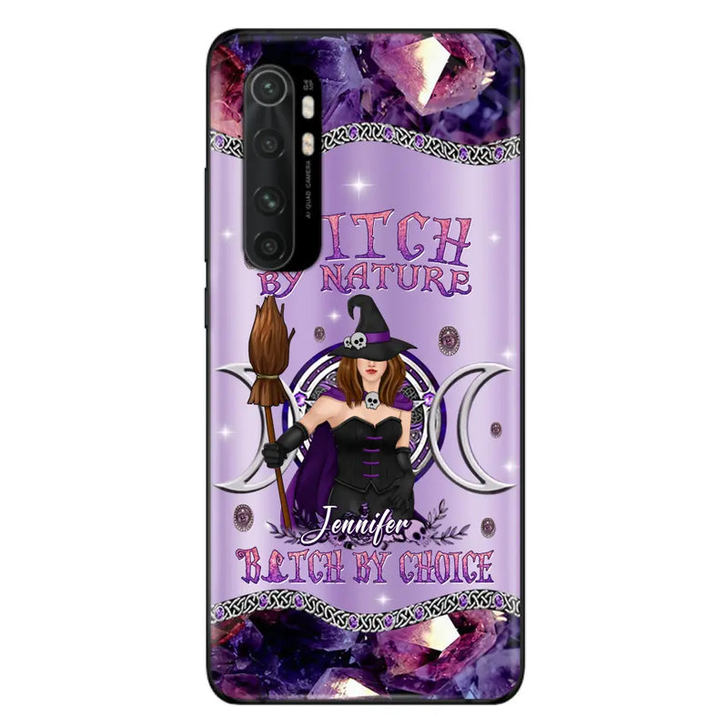 Personalized Sparkling Witch Phone Case - Halloween Gift Idea - Witch By Birth - Case For Xiaomi/ Oppo/ Huawei