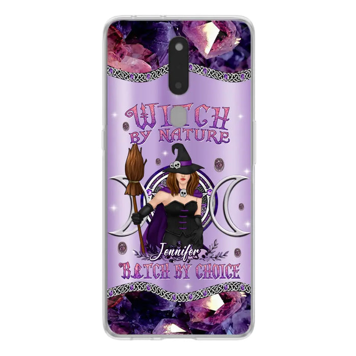 Custom Personalized Sparkling Witch Phone Case - Halloween Gift Idea - Witch By Birth - Case For Xiaomi/ Oppo/ Huawei