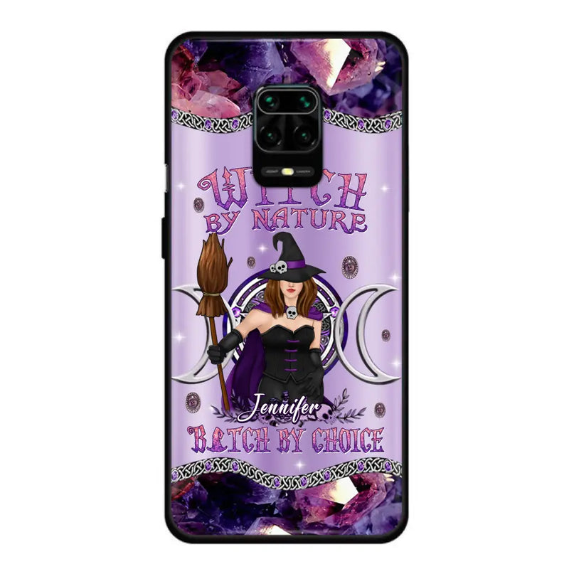 Personalized Sparkling Witch Phone Case - Halloween Gift Idea - Witch By Birth - Case For Xiaomi/ Oppo/ Huawei
