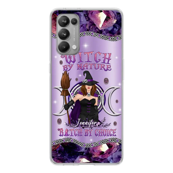 Custom Personalized Sparkling Witch Phone Case - Halloween Gift Idea - Witch By Birth - Case For Xiaomi/ Oppo/ Huawei