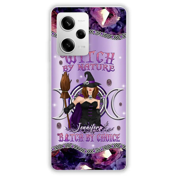 Custom Personalized Sparkling Witch Phone Case - Halloween Gift Idea - Witch By Birth - Case For Xiaomi/ Oppo/ Huawei