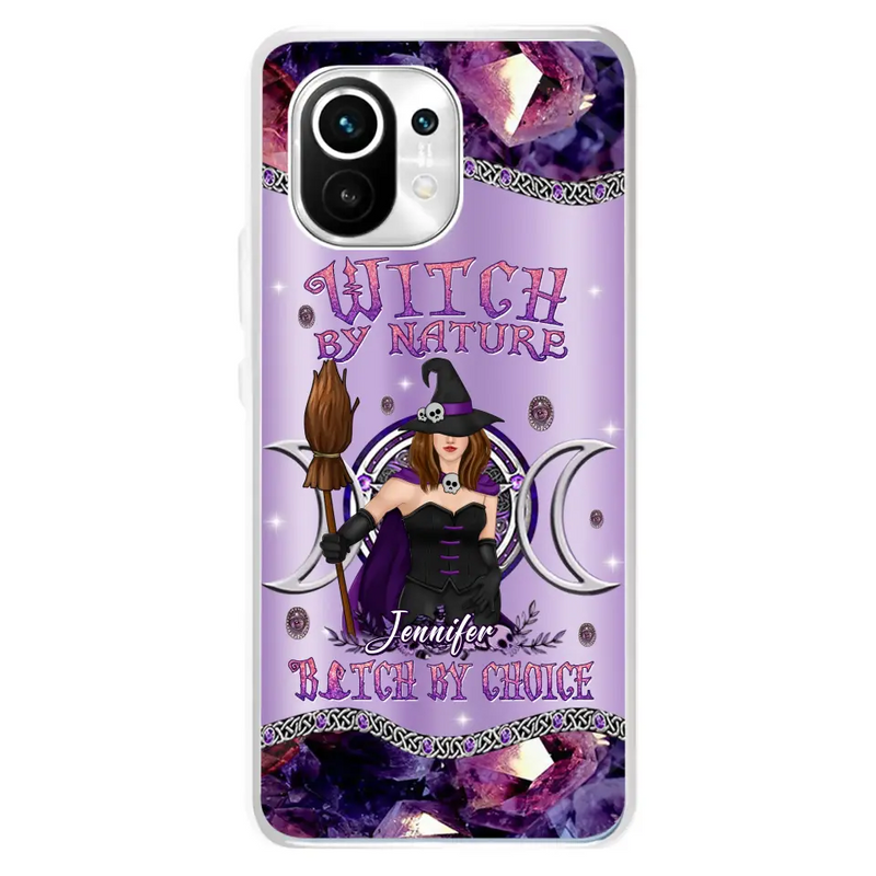 Personalized Sparkling Witch Phone Case - Halloween Gift Idea - Witch By Birth - Case For Xiaomi/ Oppo/ Huawei